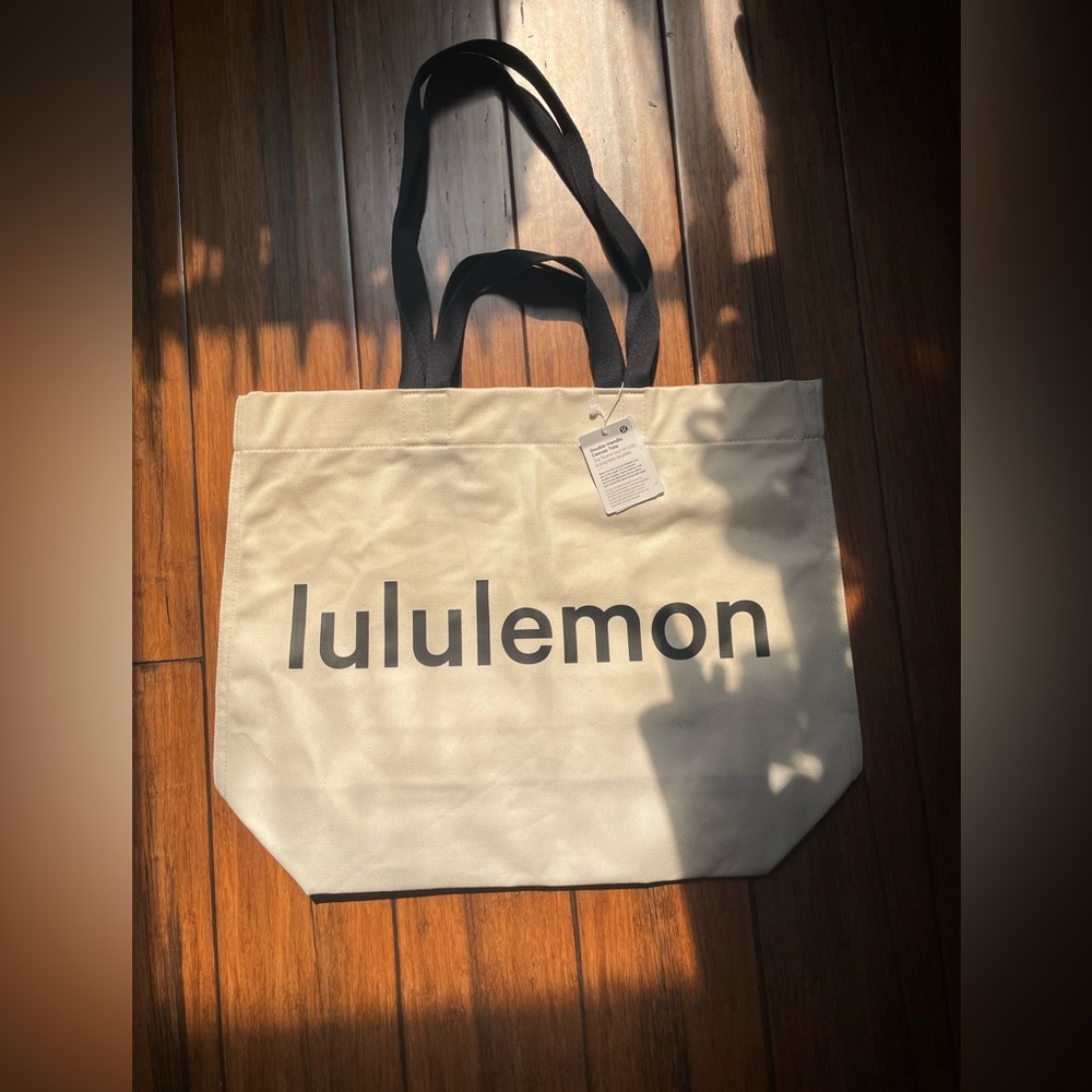 Lululemon canvas tote